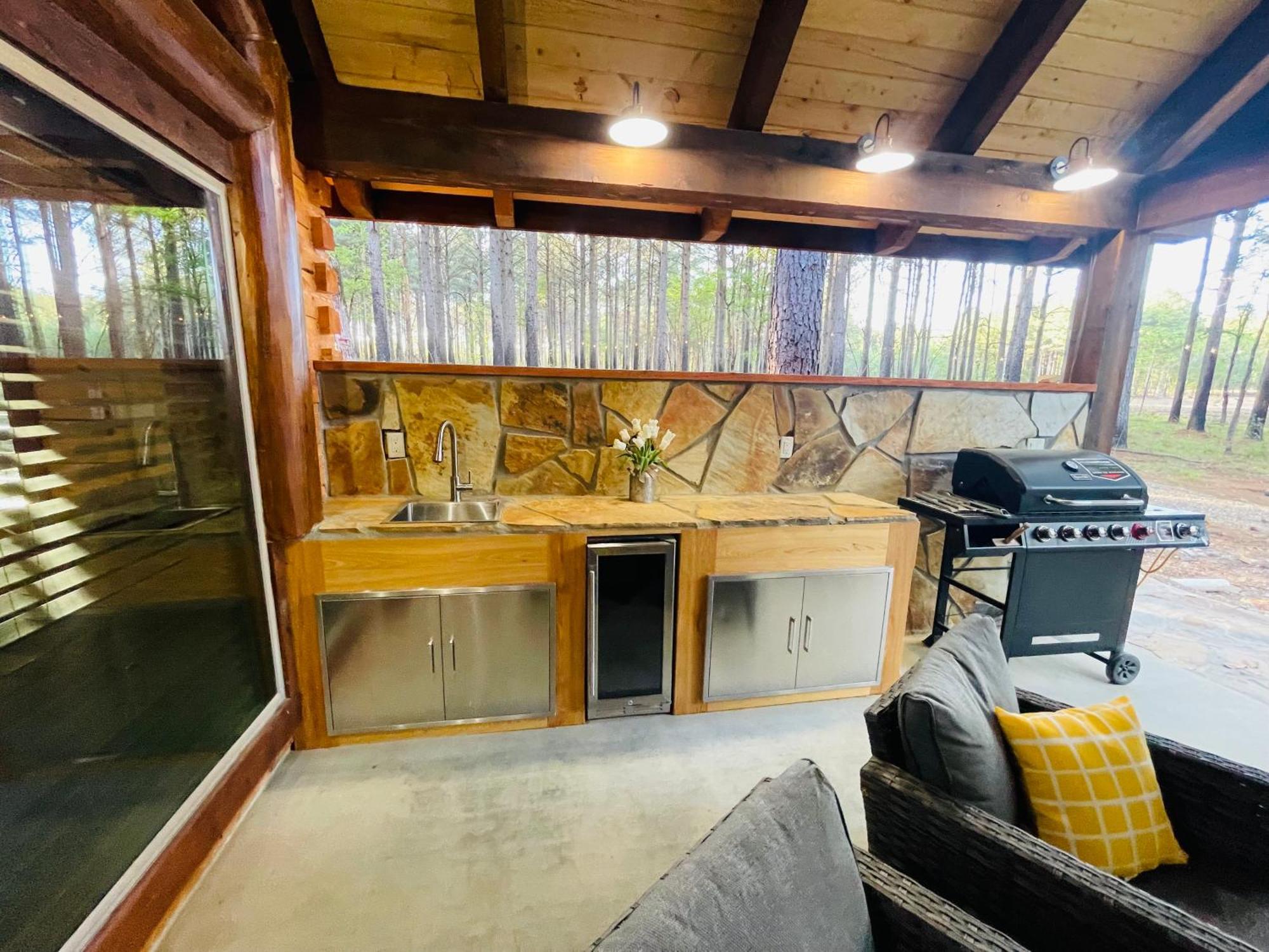 Wolf Creek Luxury Cabin Broken Bow Esterno foto