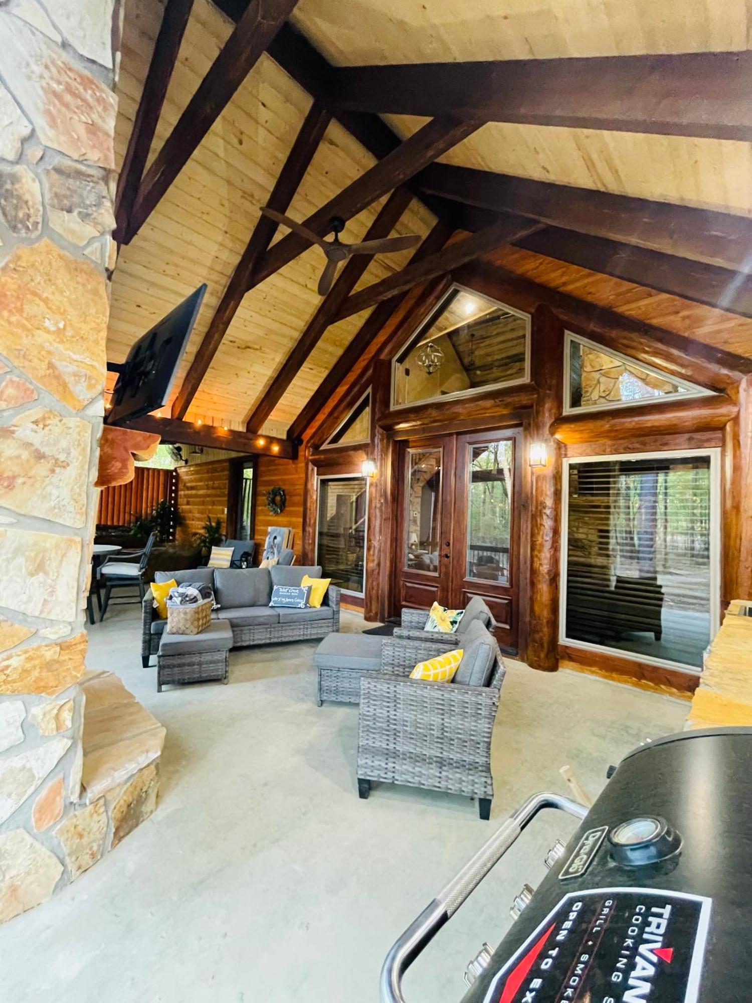 Wolf Creek Luxury Cabin Broken Bow Esterno foto