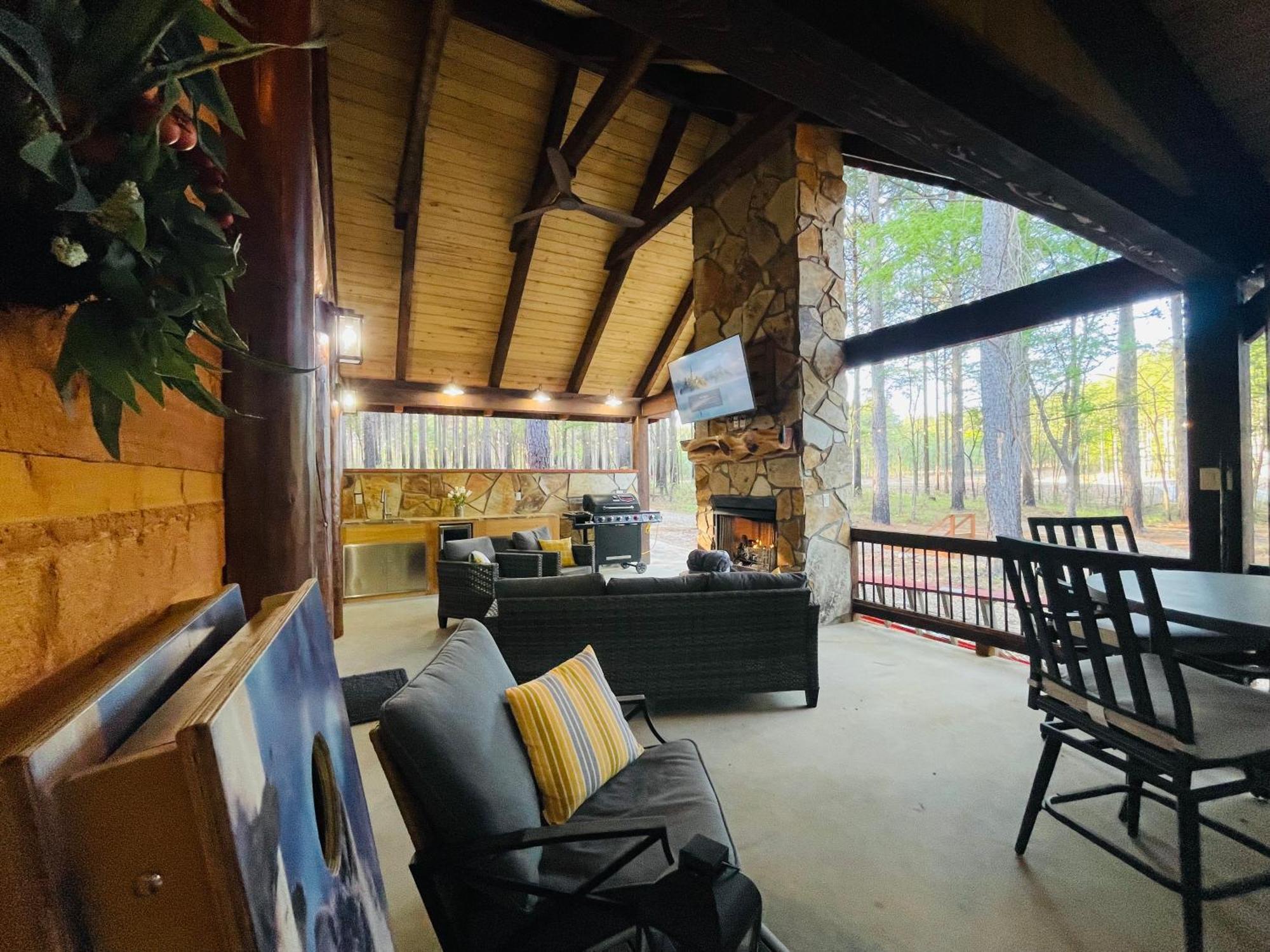 Wolf Creek Luxury Cabin Broken Bow Esterno foto